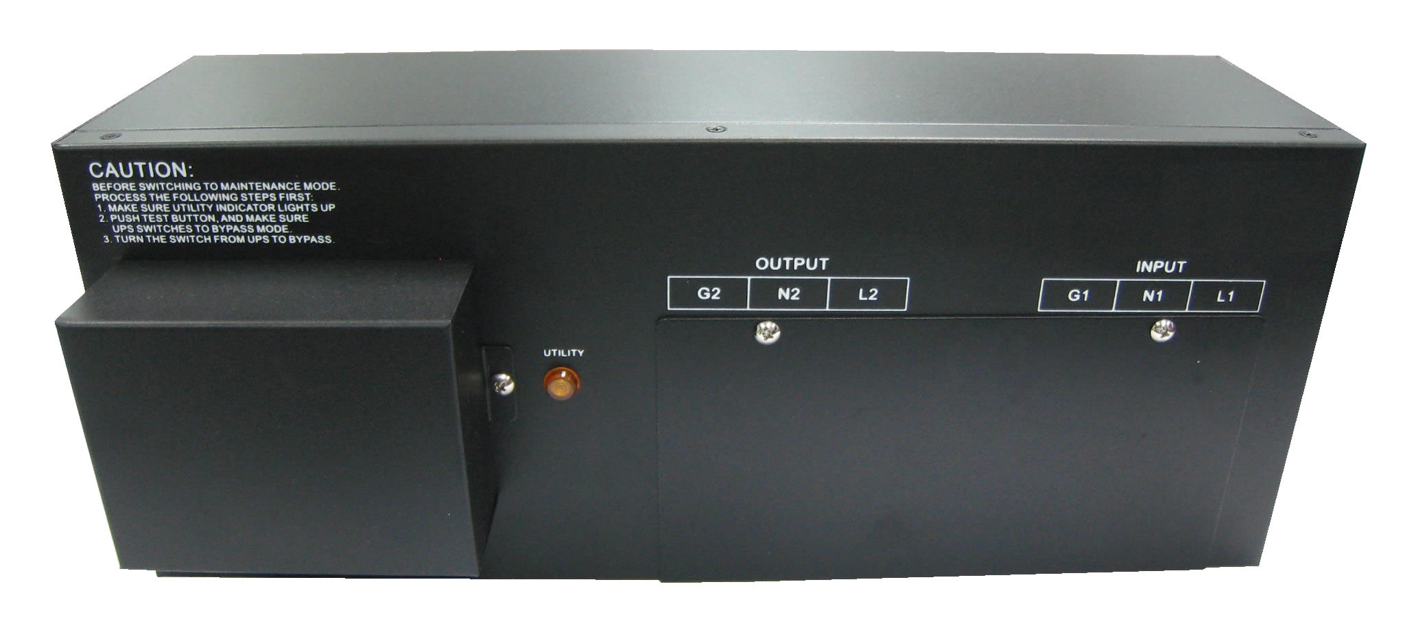 1Ph UPS ON-LINE DOUBLE CONVERSION 6kVA – 10kVA, NS LCD PF1 SERIES - EXTERNAL MANUAL BYPASS